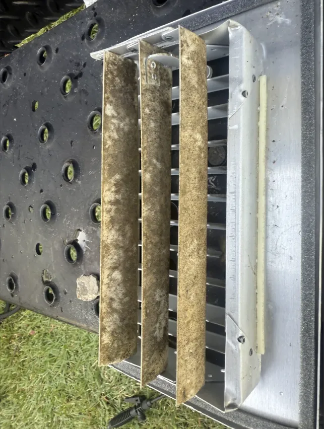 Professional biocide fogging system sanitizing ductwork