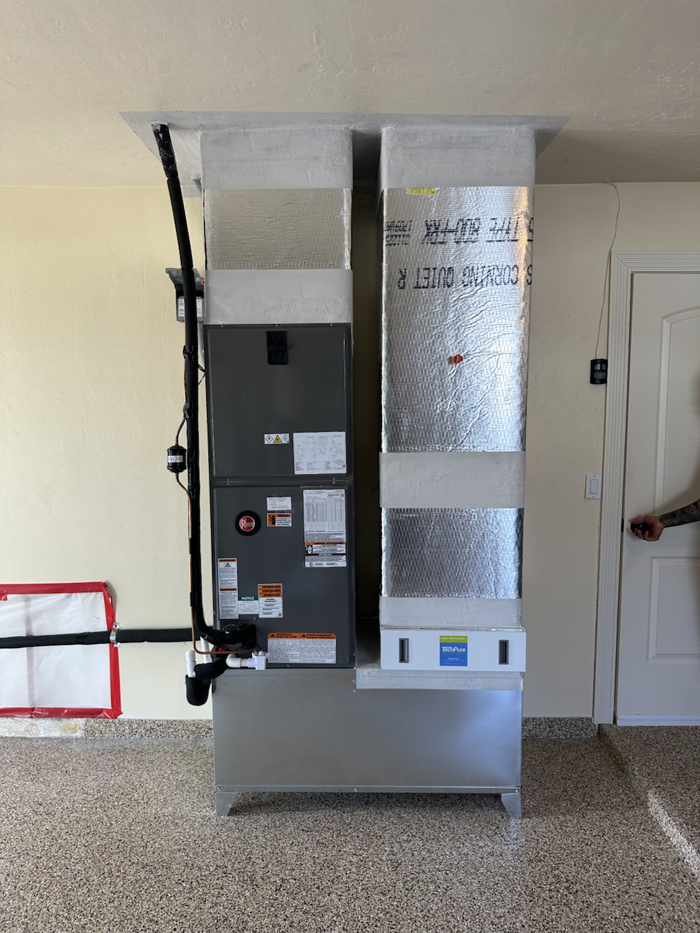 Ruud Garage Installation with ProPure Cape Coral